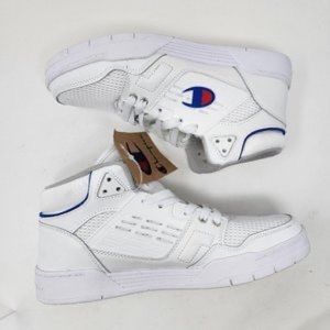Brand New Champion 3 on 3 White High Top Basketball Sneakers